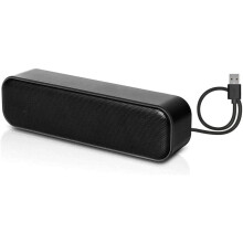 Audio van topkwaliteit: USB-computerluidsprekers, plug-and-play-gemak en een draagbaar ontwerp voor entertainment onderweg.