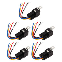 Hochleistungs-SPDT-Relaisschalter, 12 V, Kfz-Relais, wasserdicht, mit 12 AWG-Kabelbaum, integrierter Diode, staubdicht, feuchtigkeitsbeständig,