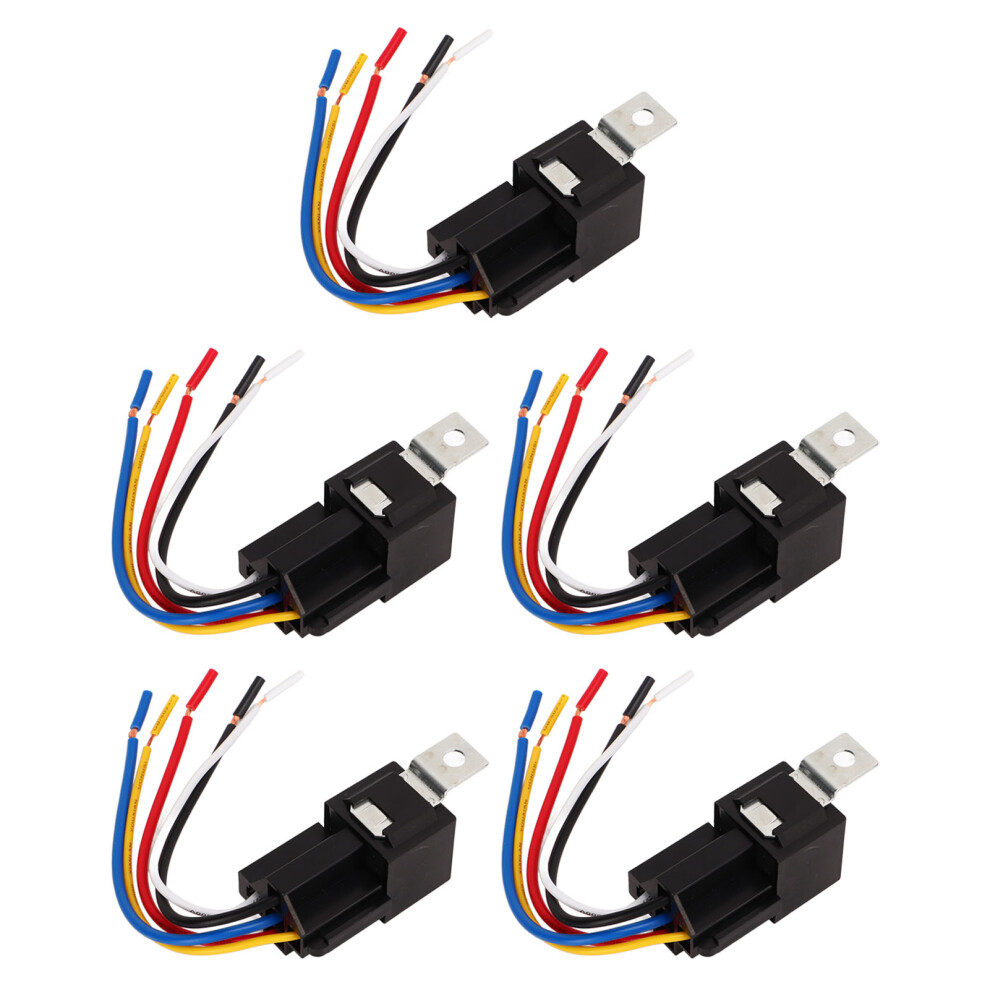 Heavy Duty Spdt Relay Switch 12V Automotive Relay Waterproof W/ 12Awg Harness Built-In Diode Dust Proof Moisture Proof High Power Terminals Wide 9139052780323