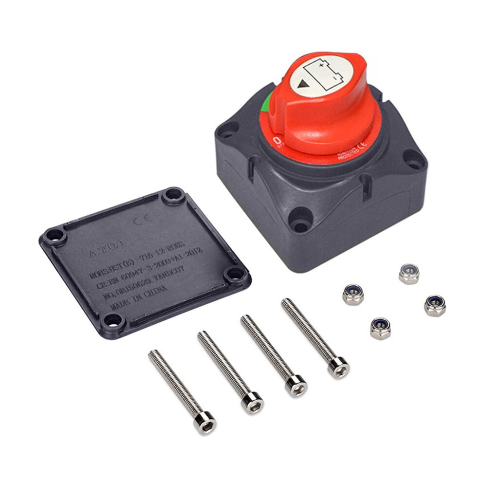 Main Power Switch Current Disconnect Switch Battery Isolator For Yacht Motorhome Battery Switch 9412369484024