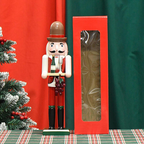 Winemaker Nutcracker, Large Traditional Christmas Craft for Party 1