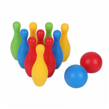10piece Bowling Set for Balls, Indoor Bowling, Made from Material, Educational for Fun and Interaction