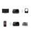 Trasmettitore e ricevitore Bluetooth, suono originale chiaro con doppia connessione e riconnessione automatica, supporta la trasmissione e la 8