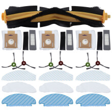 Kit de peças de reposição para aspirador robô com filtro HEPA para EcoVacs Deebot T8, compatível com Yeedi Vac Max, conjunto de acessórios