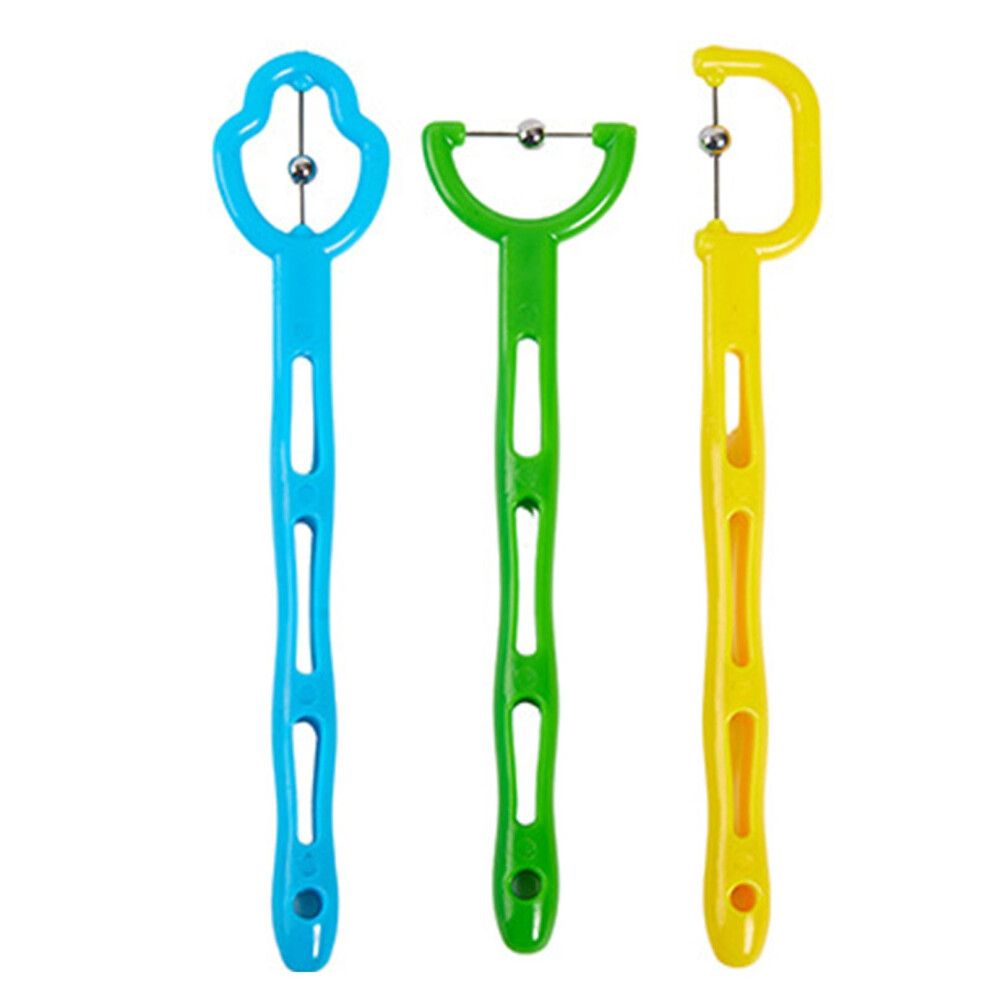 3/4 Piece Tongue Tip Lateralization and Height Tools Set for Apraxia, Dysarthria, Improve Feeding Set of 3