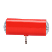 Mini altavoz para amantes de la música, altavoz portátil enchufable con diseño moderno y calidad de sonido clara, sonido estéreo con conector de