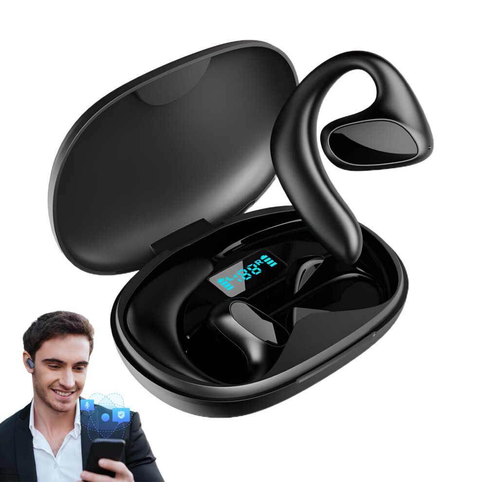 Language Translator Earbuds, Translator Headphones, Multifunctional Bluetooth, Ideal For Travel Business, Black 9412369484444