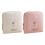 Stylish Soft Plush Lined Jewelry Pouch-Pink Double layer 3