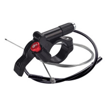 Aluminum Bike Fork Lightweight and Convenient Lever Control with, Essential MTB Road Bike Accessories for Smooth Riding Performance.
