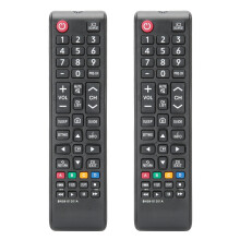 Exakt kompatible Ersatzfernbedienung, universell für Samsung LED-Fernseher und diverse Modelle, Infrarotsignal garantiert reibungslose Bedienung,