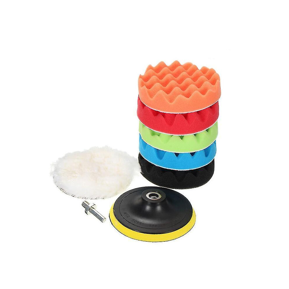 Effortless Polishing Solutions: Professional Polishing System, Durable Open Cell Foam Buffing Polishing Pads, 4 Car Buffer Polisher & Waxing 9139052729520
