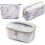 Οργανωτής Καλλυντικών, Σετ Τσάντας Μακιγιάζ με Ζωντανό Χρώμα και Μάρμαρο, Φορητή 1