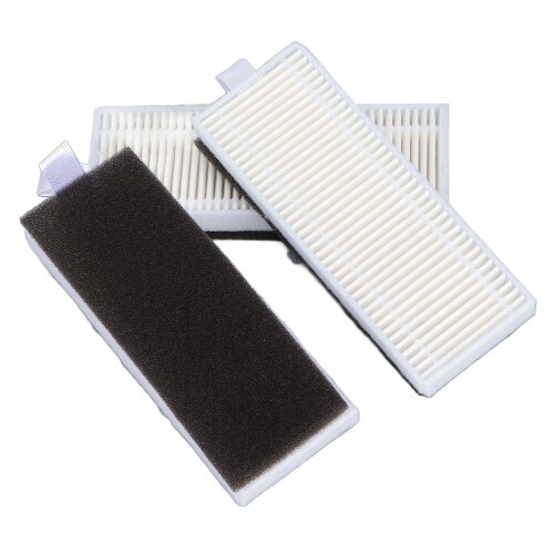 Robot Vacuum Cleaner Filter High Efficiency Air Replacement For ECOVACS N9+ Soft Surface Safe Long Lasting Quiet Flame Effect Diffuser Compatible With 1