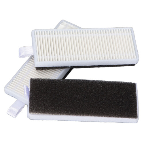 Robot Vacuum Cleaner Filter High Efficiency Air Replacement For ECOVACS N9+ Soft Surface Safe Long Lasting Quiet Flame Effect Diffuser Compatible With 2