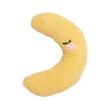 Ushaped cat spine pillow, deep sleep cushion, soft and comfortable cat toy, pet supplies Urd940 (Yellow, 27x17x6cm) 27x17x6cm Yellow