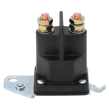 Solenoide di avviamento 12V con bobine in ottone dense, contatti placcati in argento, alloggiamento placcato in zinco, trattori da giardino, alta