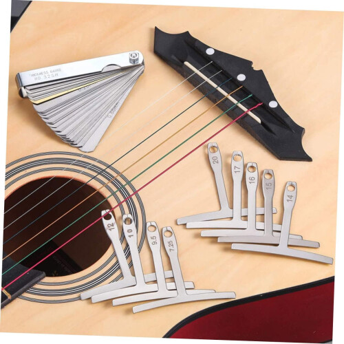 Guitar Measuring Tool Restorer Fingerboard Ukulele Hotfix Guitar Setup Tools 2