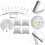 Guitar Measuring Tool Restorer Fingerboard Ukulele Hotfix Guitar Setup Tools 5