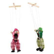 Marionette Puppet Set for Kids, 2 Pieces Pirate String Puppets, Pull String Toy for Toddlers, Fun Puppet Show Toy for Boys, Various Colors