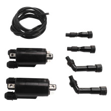 Vervangende bobine voor motorfietsen, geschikt voor Honda CB-serie, zeer betrouwbare bobines met zwarte afwerking, compatibel met GL1100, GL1200 en