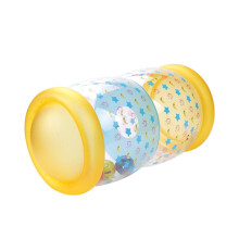 Inflatable Roller Fitness Toy for Babies Activity Play Centres PVC Yellow 42x22 cm
