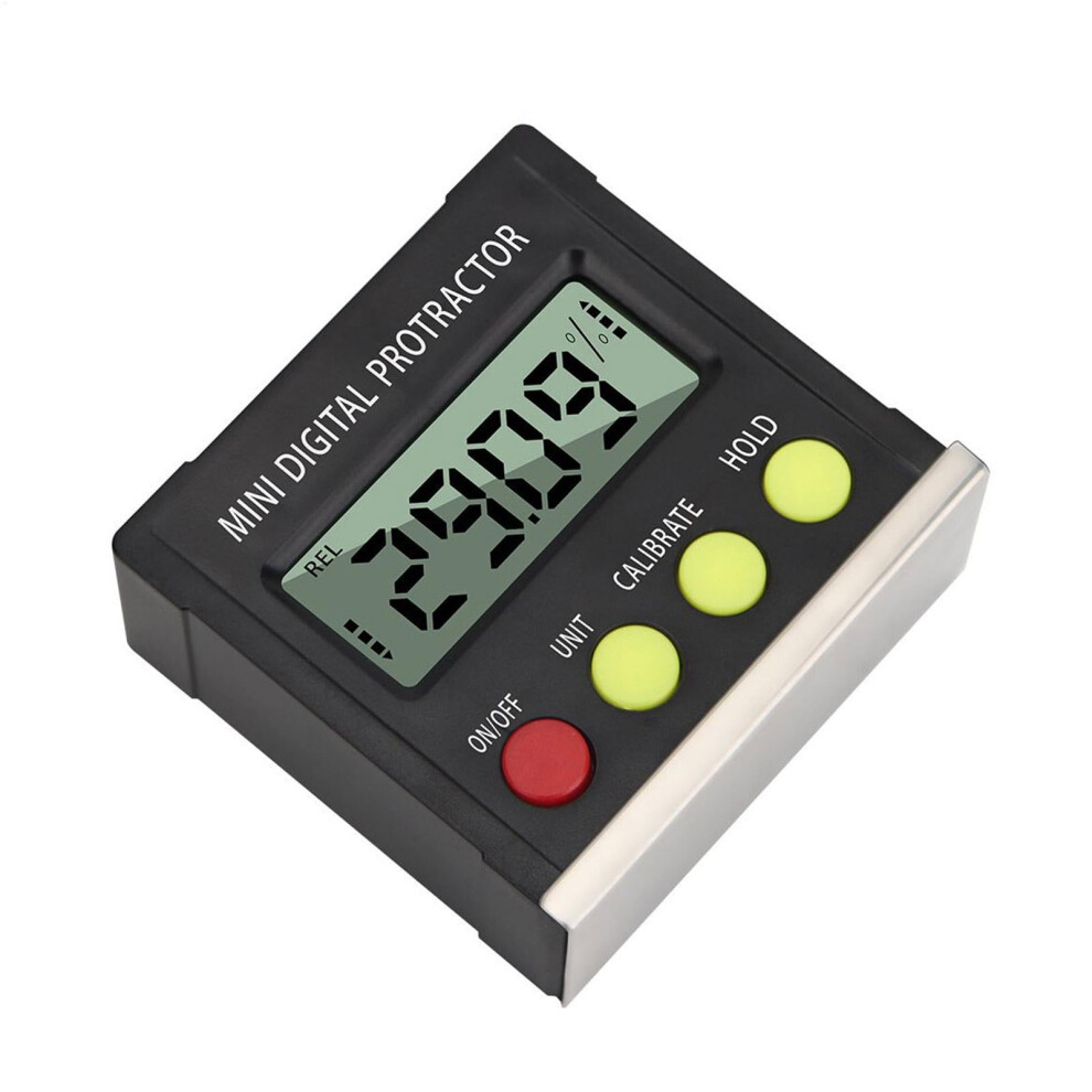 Digital Angle Finder Electronic Levels Inclinometer Declivity Percentage Battery Operated Protractor For Woodworking 9189345715624