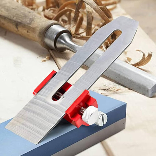 Chisel Sharpening Jig, Angle Adjustable Design, RustResistant Finish 2