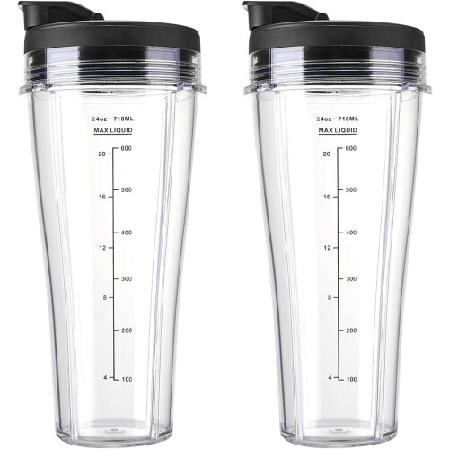 Plastic juicer cup mixer container 24 oz juicer machine container mixer cup mixer container plastic texture 2
