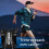 Hydration Vest, 5L Water Backpack for Cycling, Adjustable Straps, Reflective Strips, Black 2