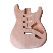 DIY Guitar Kit Three Single Mat Wood Color Guitar Body Modification DIY Instrument Accessories