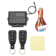 Sistema de seguridad universal para automóviles con control remoto para el cierre centralizado de puertas, apertura del maletero y salida para