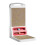 Large Size Detachable Cats Scratching Board with Thick PP-Red 1