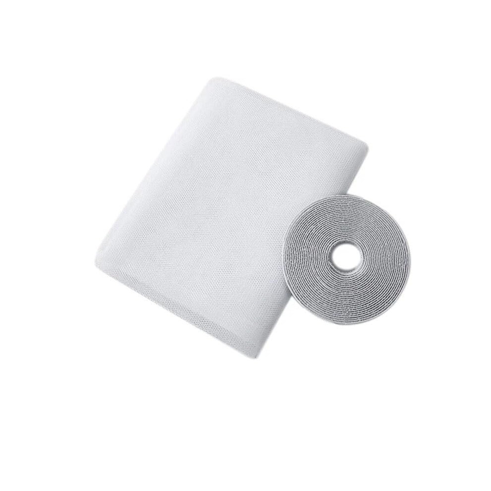 Selfadhesive Window Mosquito Net, Diy, Cuttable, Antifly Insect Curtain (59*79In) 9365049435864