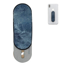 Håndtagsfatning Ergonomisk design, Komfortabelt elastisk greb4Smartphone, Forbedrer greb og håndtering med sikkert greb om din enhed, Universal