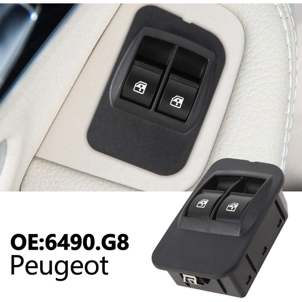 Power Master Window Switch Button 4 Peugeot Bipper Citroã«N Nemo, Material & Durability Electric Window Lifter Control Compatible W/ Fiat Fiorino 9139052733459