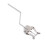 Lyre Marching Fork Music Holder for Wind Instruments Clarinet Saxophone 1