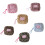 Leopard Print Plush Small Organizer Sanitary Pad Holder-brown 2