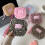 Leopard Print Plush Small Organizer Sanitary Pad Holder-brown 6