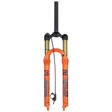 Magnesium alloy MTB forks 26 27.5 29 inch, ultralight mountain bike 1 1/8' 120mm (Color: B, Size: 26 inch)