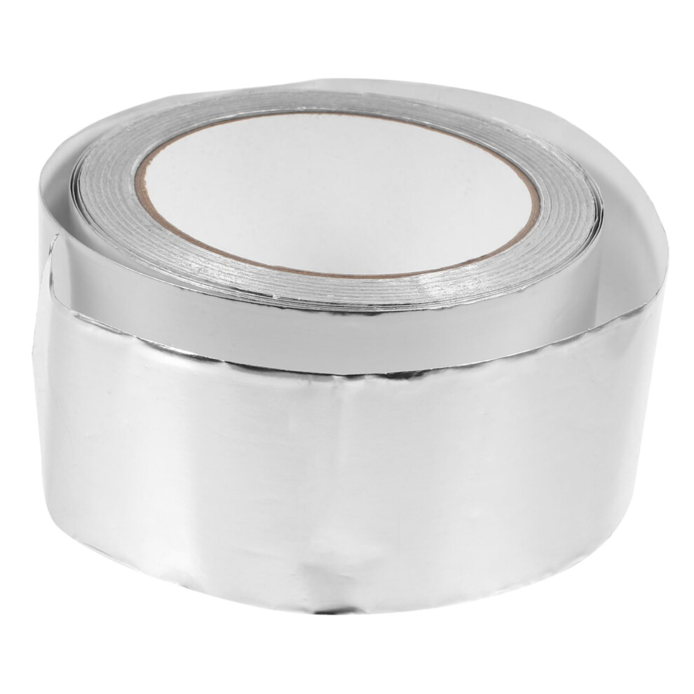 1 Roll Selfadhesive Aluminum Tape Heatresistant Conductive For Insulation Pipe Protection Wire Fixation Quality Metal Tape 9189345715938