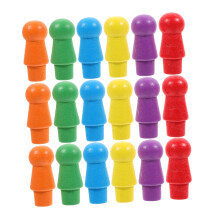 60 pieces checker chess colorful wood