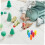 60 pieces checker chess colorful wood 4