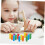60 pieces checker chess colorful wood 2
