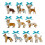 Attractive Dog Light Catcher Acrylic Pendant for Window-type D 2