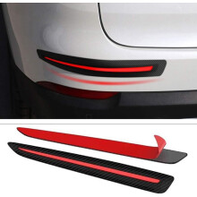 Fahrzeugschutz, robustes, flexibles Gummidesign, passend für 4 Pkw und SUVs, Antikollisionsflicken, einfache Montage, kratzfester Streifen,