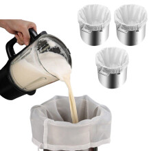 3 stuks polyester filterzakken thee koffie sap filter netto