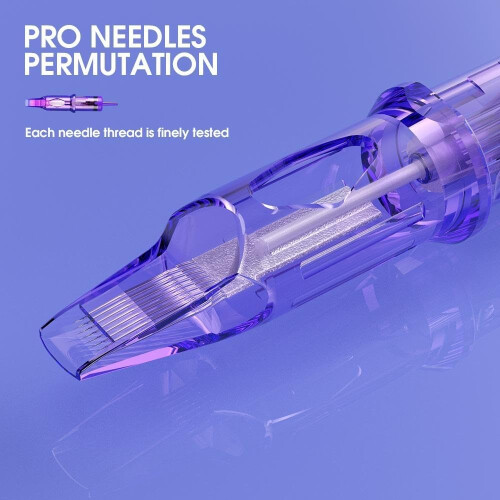 Cartridge Permanent Makeup Needle Pro 1011M: 0.30 mm 11M (1) 2