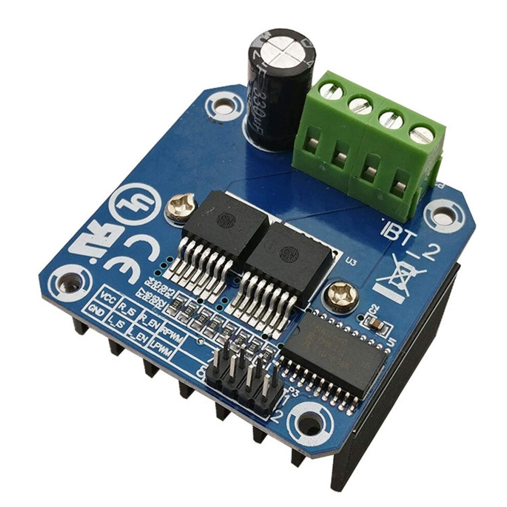 Bts7960 43A Hbridge Pwm Drive Power Vehicle Motor Drive Module Current Limit 9365049439114