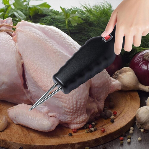 Electric Spring Plucker for Poultry, Chicken Plucker, Automatic Caller, Portable Puller Black 1