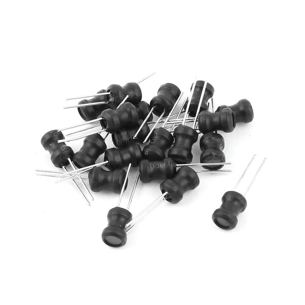 Sourcingmap 20 Dip Mounted 10Mh Inductance 6Mmx8mm Radial Lead Power Inductor 9426802966770